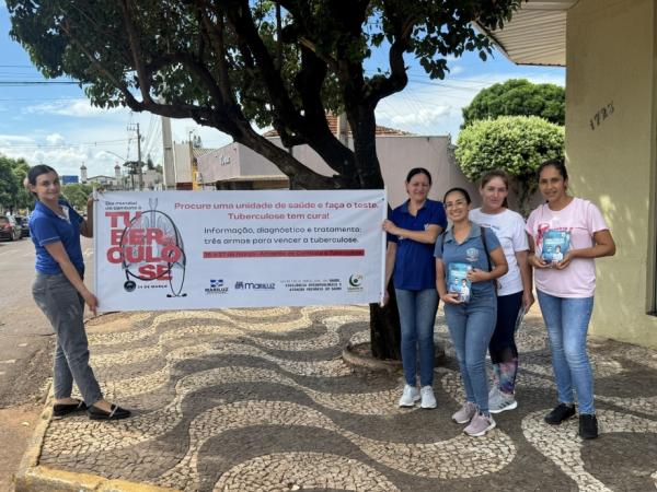 Secretaria de Saúde de Mariluz intensificou, durante o mês de março, ações de combate à tuberculose