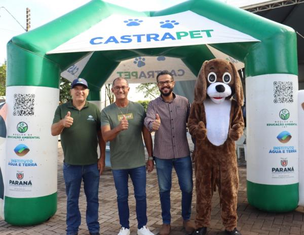Programa Castra Pet realizou 146 castrações de cães e gatos em Mariluz